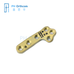1.5mm TPLO Locking Plate Veterinary Orthopaedic Implants Titanium Locking Plate for Small Animal Fracture