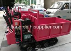 Diesel Engine Farm Mining Hydraulic Track Crawler Mini Dumper Track Transporter 2MT Capacity