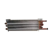 Copper tube evaporator for display cabinet