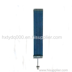 Copper tube evaporator for microwave ovens