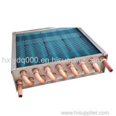 Copper tube evaporator for electromechanical equipment