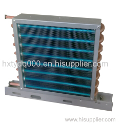 Copper tube evaporator for electromechanical equipment