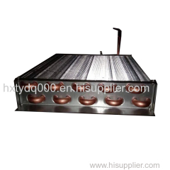 Copper tube evaporator for medical equipment