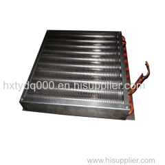 Copper tube evaporator for medical equipment