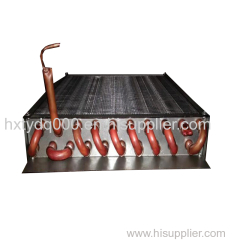 Copper tube evaporator for medical equipment