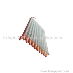 Copper tube evaporator for dryer