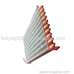 Copper tube evaporator for dryer