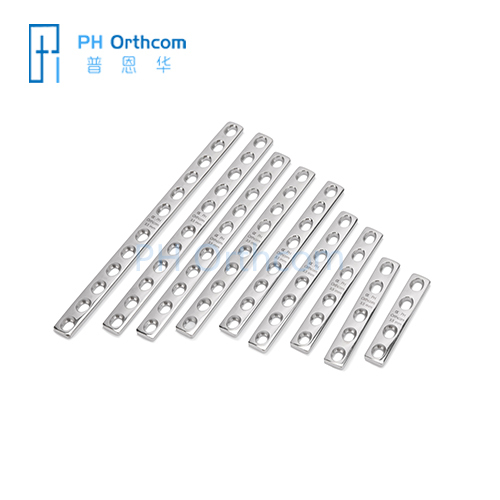 Implantes ortopédicos veterinarios dcp (placa de compresión dinámica) estrechos de 3,5 mm