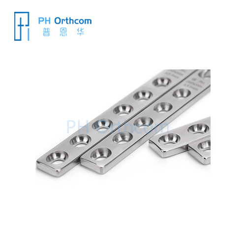 Implantes ortopédicos veterinarios dcp (placa de compresión dinámica) estrechos de 3,5 mm