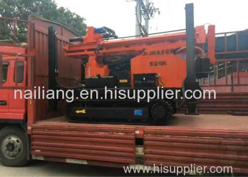 Full Hydraulic Horizontal Directional Drilling Rig For 300m Drilling Depth