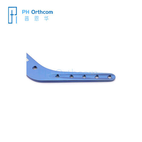 2,0/2,7mm v placa de bloqueo implantes ortopédicos veterinarios aleaciones de titanio