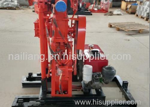 50 Meters Depth 5.7kw Core Drill Rig With Crawler