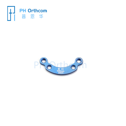 2.0mm Acetabular Locking Plate Veterinary Orthopaedic Implants Titanium Locking Plate for Small Animal Fracture