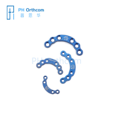 3.5mm Acetabular Locking Plate Veterinary Orthopaedic Implants Titanium Alloys