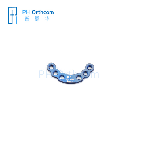 Placa de bloqueo acetabular de 2,4 mm implantes ortopédicos veterinarios aleaciones de titanio