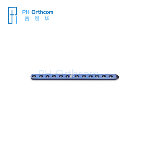 Placas de bloqueo rectas de 1,5 mm implantes ortopédicos veterinarios aleaciones de titanio