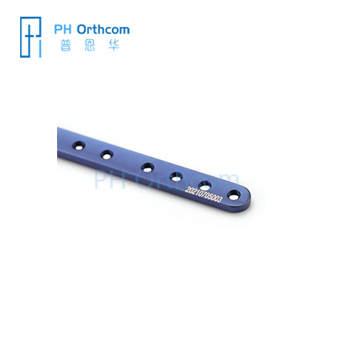 1.5mm Straight Locking Plates Veterinary Orthopaedic Implants Titanium Alloys