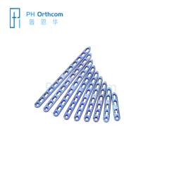 2.0mm Straight Locking Plates Veterinary Orthopaedic Implants Titanium Alloys