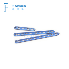 2.4mm Straight Locking Plates Veterinary Orthopaedic Implants Titanium Alloys