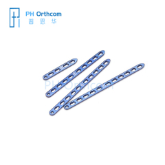 2.4mm Straight Locking Plates Veterinary Orthopaedic Implants Titanium Alloys