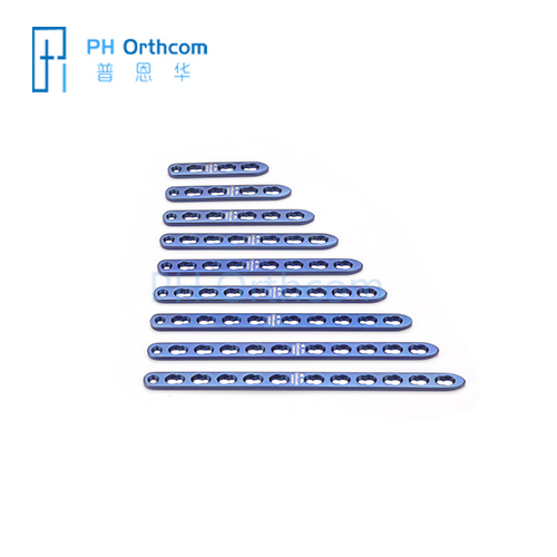 2.4mm Straight Locking Plates Veterinary Orthopaedic Implants Titanium Alloys