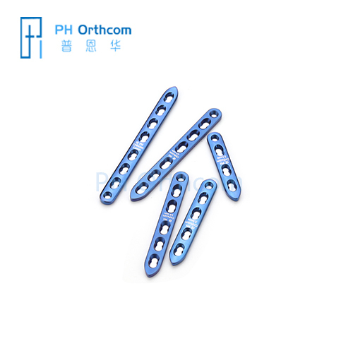 3.5mm Straight Locking Plates Veterinary Orthopaedic Implants Titanium Alloys