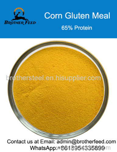 65% Protein Animal Feed Corn Gluten Meal for Sale Made in China