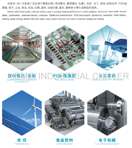 Industrial water cooling portable chiller set Industrial chiller HMB-SA and SAE and SB and SBY