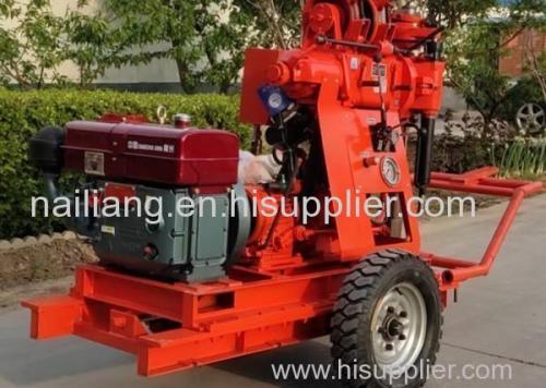 Small 75mm Soil Test Drilling Machine Hydraulic Water Pump Spt