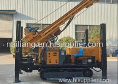 Air And Mud Pump Pneumatic Water Well Drilling Rig 260 Meters Industrial