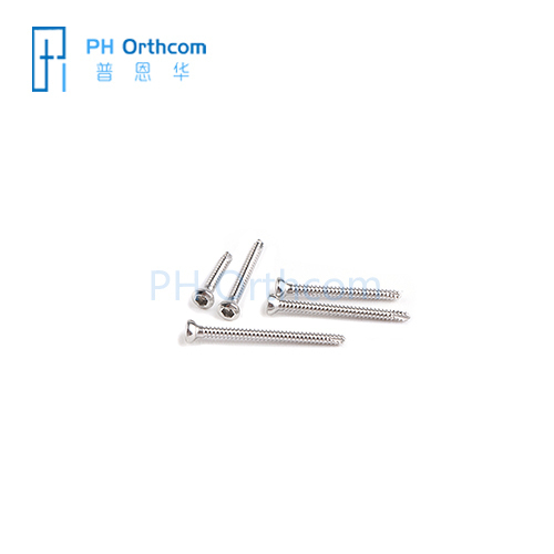 Tornillos corticales autorroscantes de 1,5 mm para implantes ortopédicos veterinarios de acero inoxidable