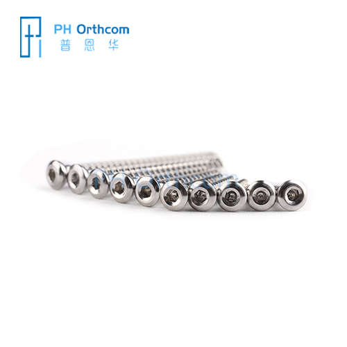 2.4mm Self-tapping Cortical Screws Veterinary Orthopaedic Implants Stainless Steel