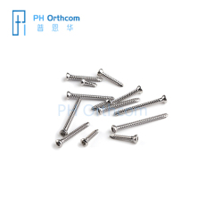 2.7mm Self-tapping Cortical Screws Veterinary Orthopaedic Implants Stainless Steel
