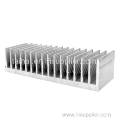 Customized aluminum alloy heat sink according to drawings CNC processing of aluminum profile heat sink