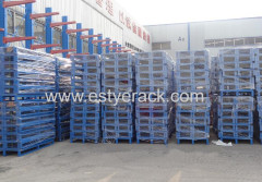 Warehouse Iron storage cargo steel pallet