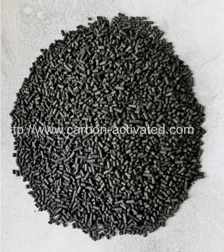 oil and gas recovery 3mm 4mm extruded activated carbon 80%CTC