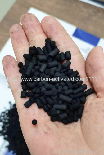 3mm 4mm CTC20% anthracite coal extruded activated carbon pellet activated carbon for air purification VOC remova