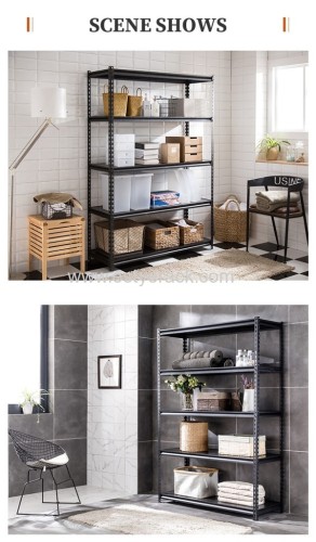 rivet shelving display rack