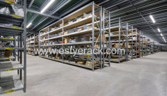 light duty style of long span shelving rack