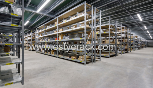 heavy duty warehouse shelving system long span shelf for stack storage rack