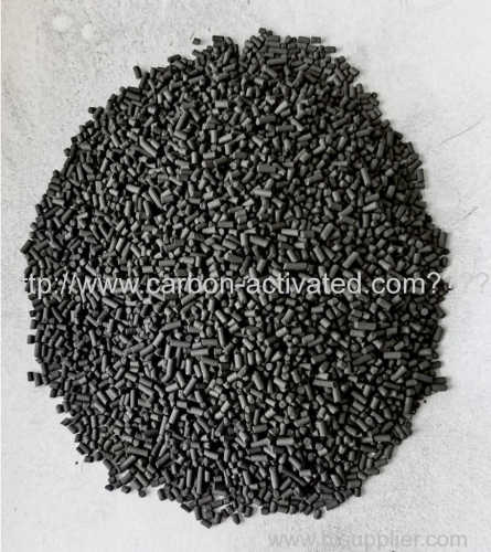 Gas Disposal Impregnated KOH CTC 50/60/70 Coal Based Pellets Activated Carbon