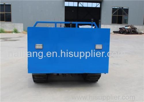Blue Color 2 Ton Mini Rubber Track Transporter Dumper Truck