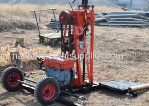 Engineering Drilling Rig 50 Meters Depth Light Portable