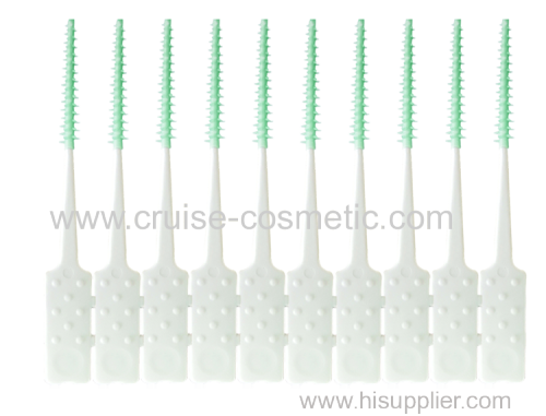 soft pick teeth cleaning silicone tooth picks