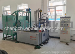 Experimental forklift type rapid quenching furnace