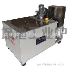 Double liquid quenching tank