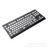 Source Factory Mechanical Keyboard Positioning Plate CNC Processing Aluminum Stainless Steel Keyboard Kit Stamping Proce