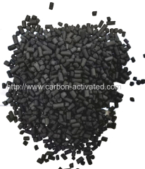 CTC30% coal extruded activated carbon pellet activated carbon for air purification VOC abatement