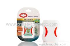 nylon dental floss 50m with mint and waxed