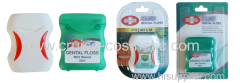 nylon dental floss 50m with mint and waxed